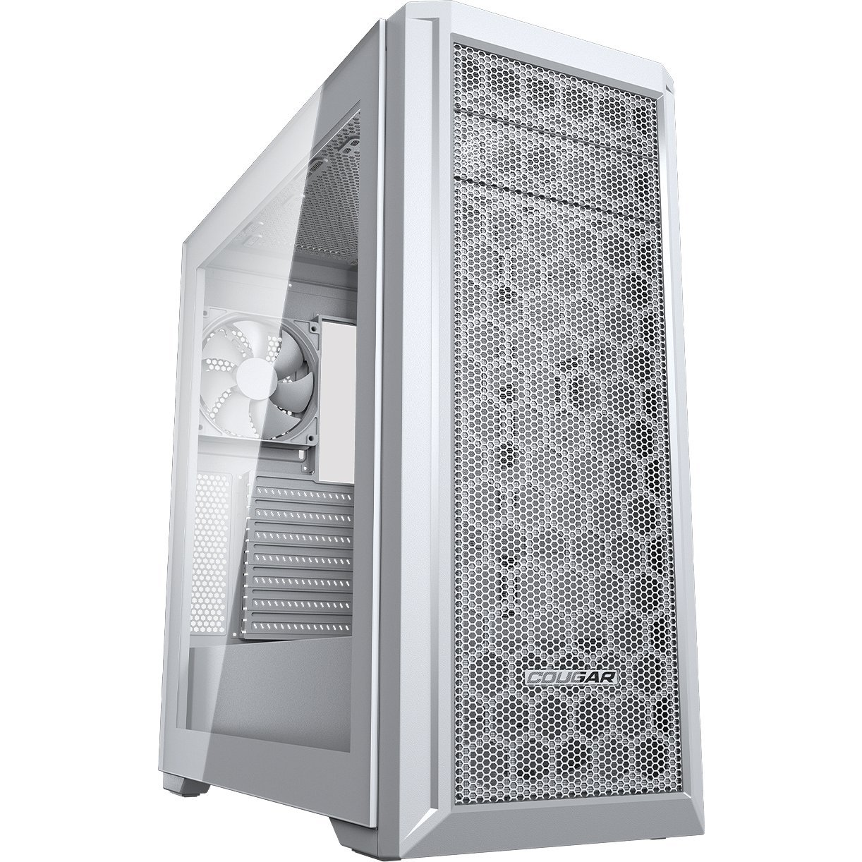 COUGAR MX330-G PRO PC Case, Mid Tower, White (CGR-MX330-G PRO W)
