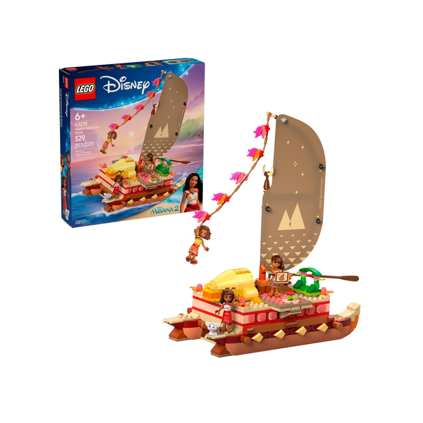LEGO DISNEY MOANA'S ADVENTURE CANOE 43270