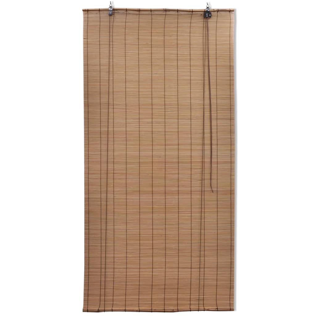 2 db barna bambusz redőny 120 x 220 cm (3057520)
