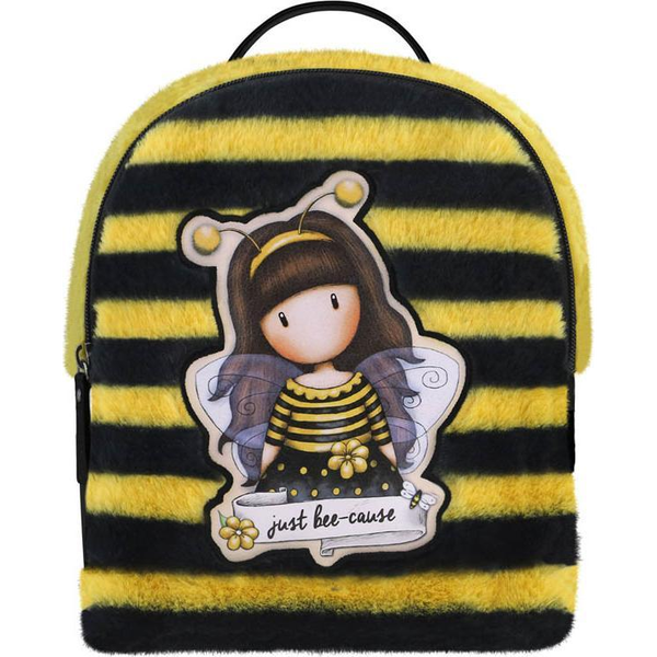 Santoro London Plecak - gorjuss furry - bee-loved