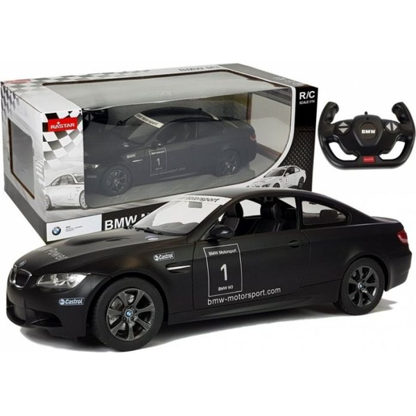Rastar Auto R/C BMW M3 Rastar 1:14 Czarny na Pilota