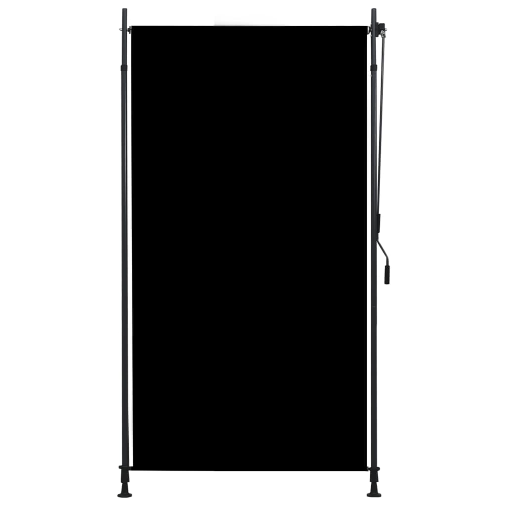 antracitszürke kültéri roló 120 x 270 cm (145936)