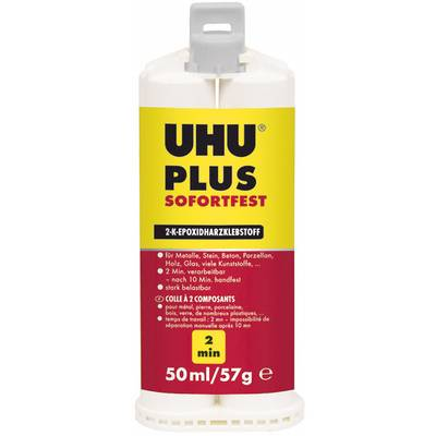 UHU Plus Sofortfest Kétkomponensű ragasztó 45675 50 ml (45675)