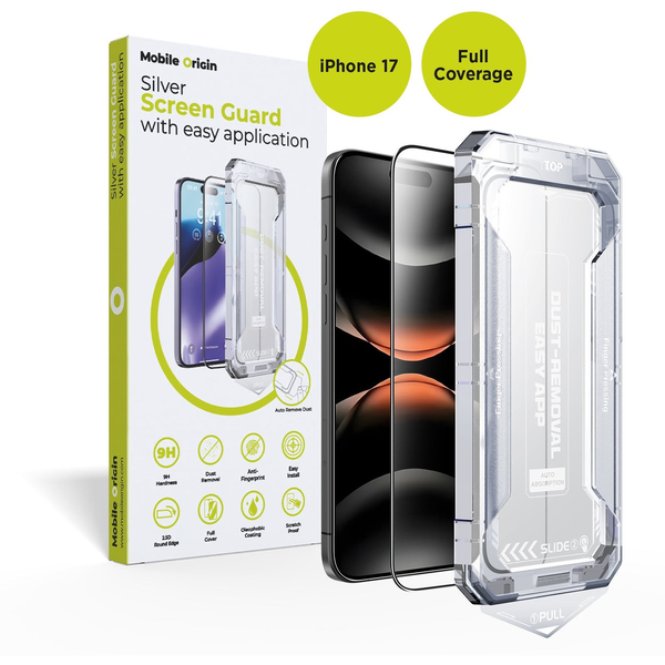 Mobile Origin Screen Guard with easy application, iPhone 17