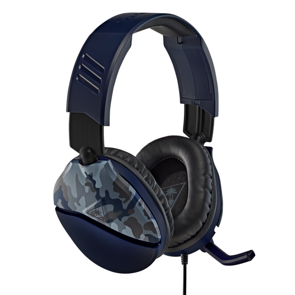 Turtle Beach Recon 70 Headset Ledningsført Spil Sort, Blå, Camouflage