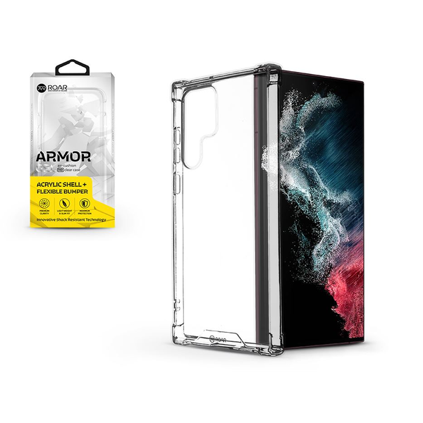 Husa de protectie Roar Armor pentru Samsung S22 Ultra, transparent