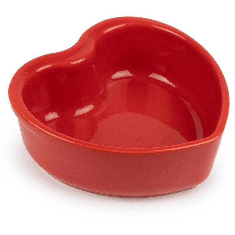 Peugeot, Appolia kerámiatál 11 cm, 2 db szívalakú piros (PG-61593)