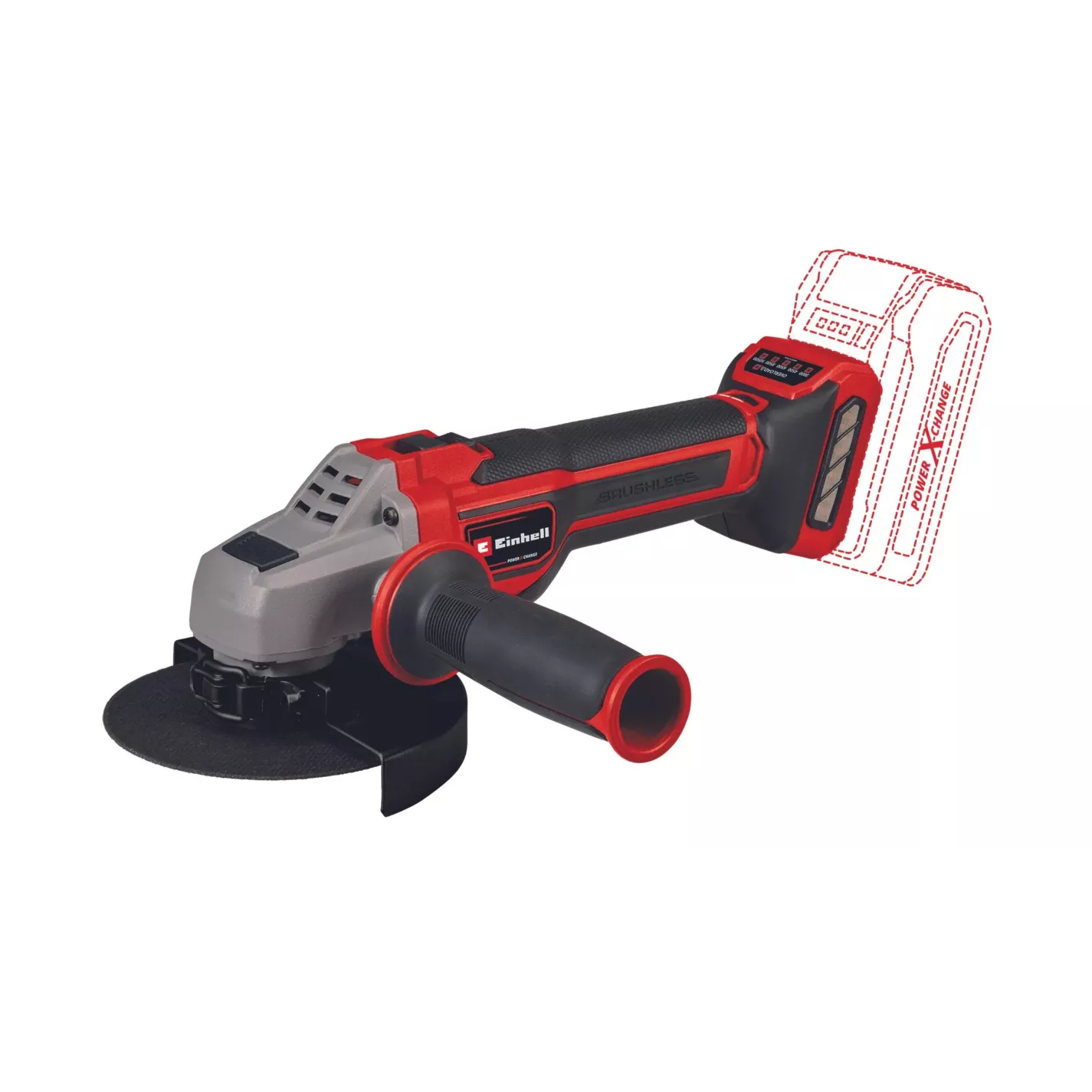 Einhell TP-AG 18/125 CE Q Li Solo Akkumulátoros sarokcsiszoló (Akku és töltő nélkül) (4431155)