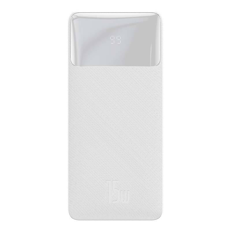 Baseus Bipow Powerbank10000mAh 2xUSB USB-C 15W fehér (PPDML-I02) (PPDML-I02)