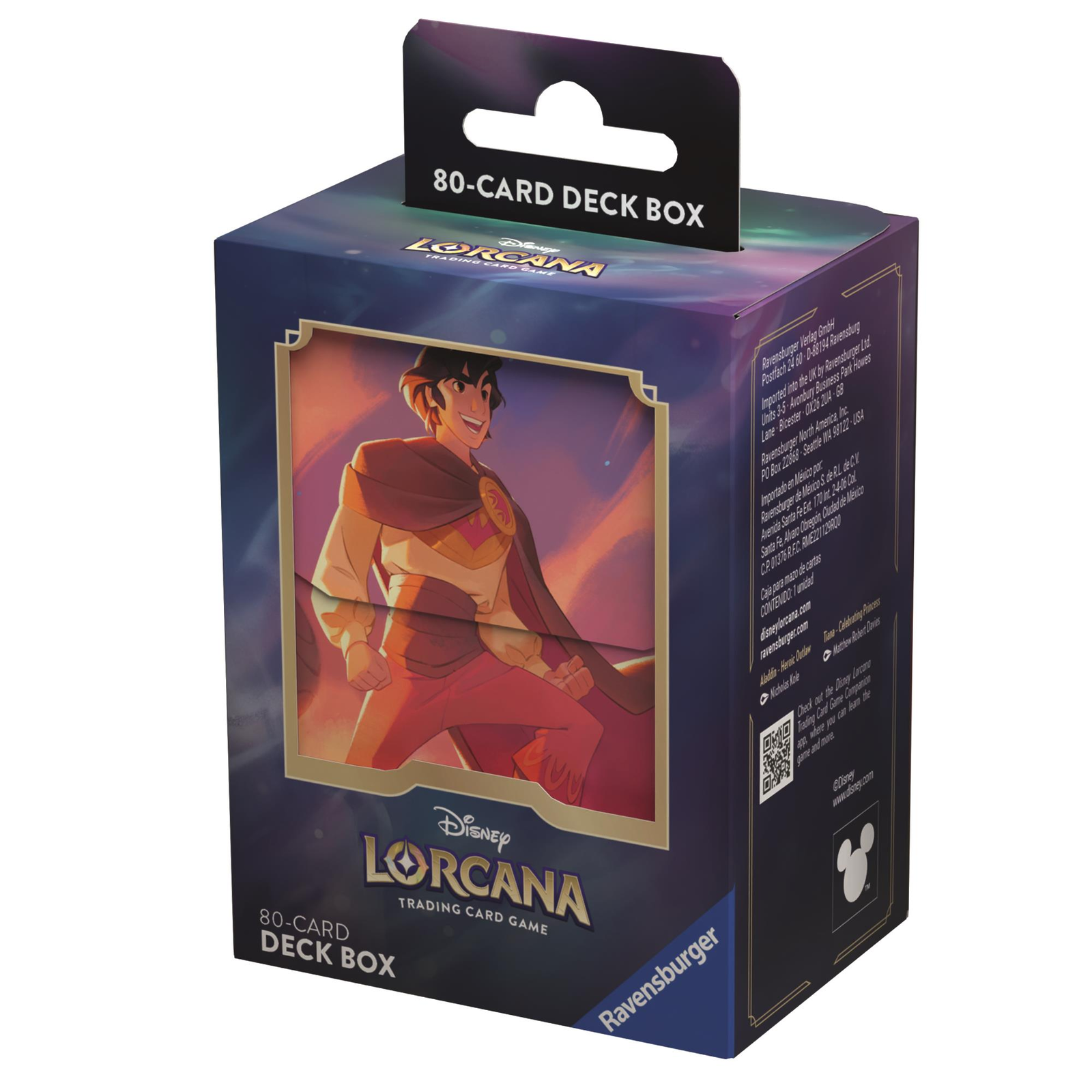 Disney Lorcana: Shimmering Skies - Deck Box Aladdin (4050368984074)