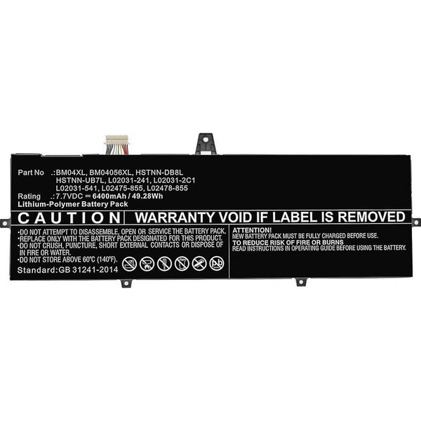 CoreParts MBXHP-BA0231 ricambio per laptop Batteria