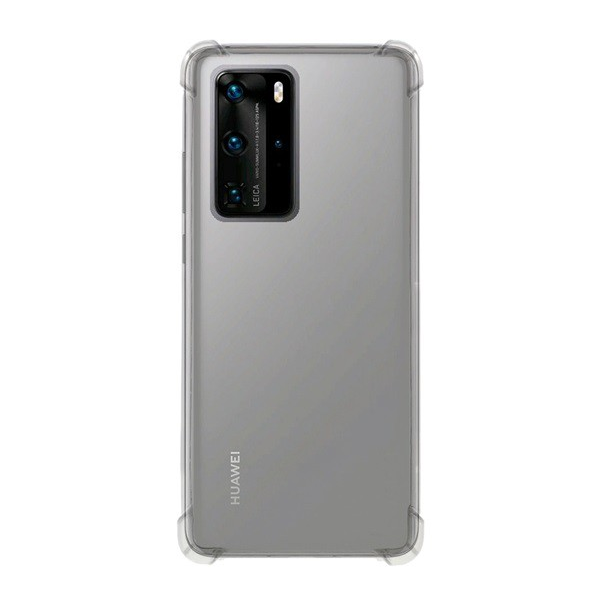 ROAR JELLY ARMOR műanyag telefonvédő (szilikon keret, közepesen ütésálló, légpárnás sarok) ÁTLÁTSZÓ [Huawei P40]