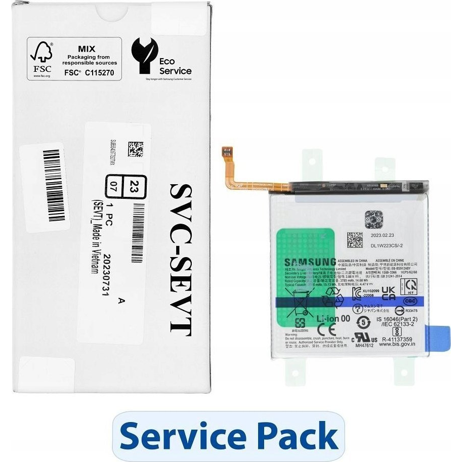 Akkumulátor Gyári ServicePack Samsung Galaxy A42 5G A426B GH82-24377A
