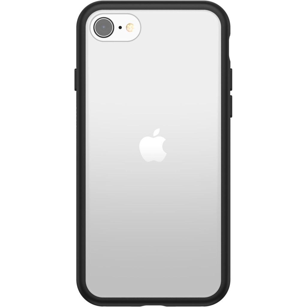 OtterBox React Series iPhone SE (3rd and 2nd gen)/iPhone 8/7 tok átlátszó-fekete (77-80951) (77-80951)