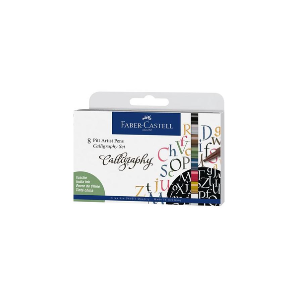 FABER-CASTELL Tuschestift Pitt Artist Pen C 8x