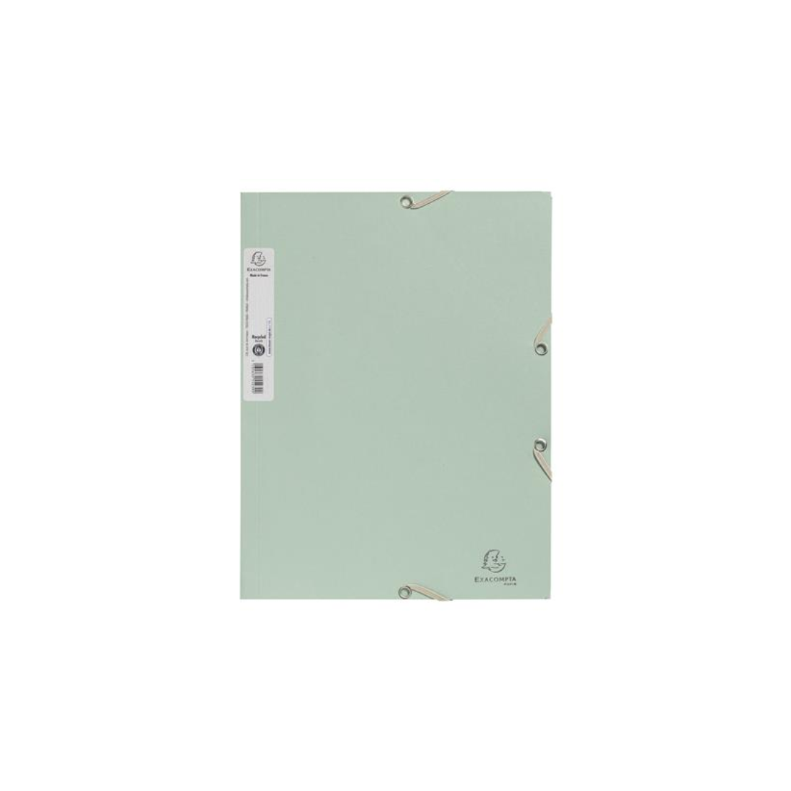 Exacompta Autentik 15 mm Prespán A4 Gumis mappa - Zsálya (55233E)