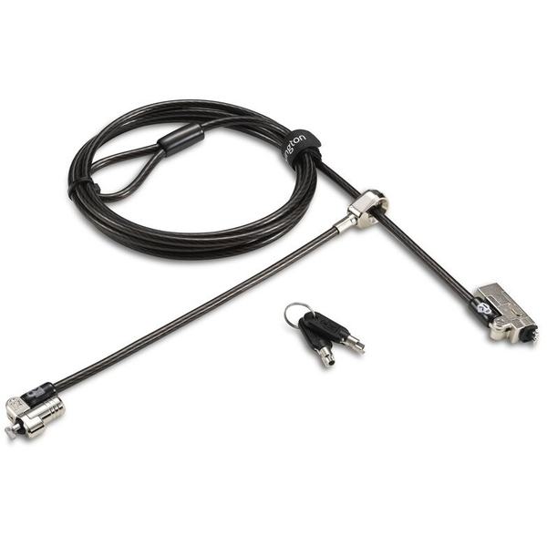 Kensington K65023WW kabelslot Zilver, Zwart