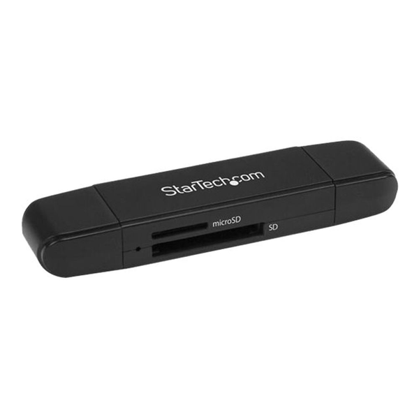 StarTech.com SDMSDRWU3AC kortlæser USB 3.2 Gen 1 (3.1 Gen 1) Type-A/Type-C Sort