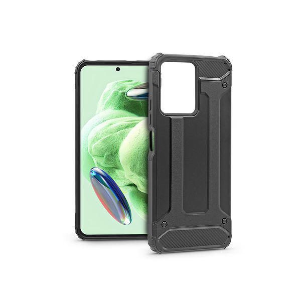 Xiaomi Redmi Note 12 4G ütésálló hátlap - Armor - fekete