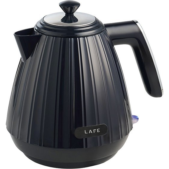 LaFe Modern, 2200W, 1.7 L, STRIX vezérlő, 360°, Műanyag, Fekete, Elektromos vízforraló (LAFCZA47463)