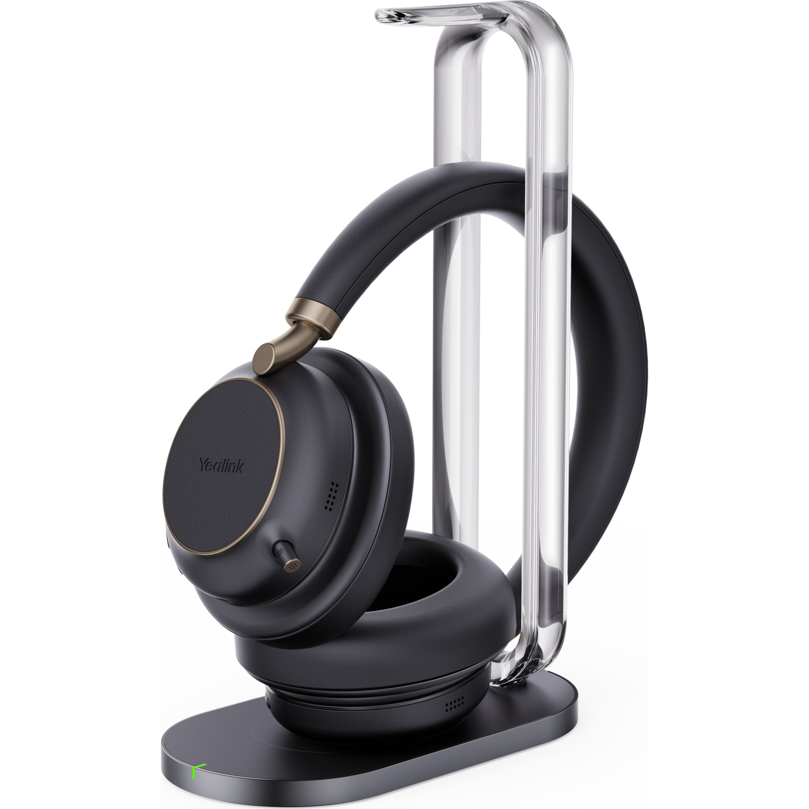 Yealink BH76 Plus + Charging Stand UC USB-C/A Headset Vezeték nélküli Fejpánt Hívás/zene USB Type-C / USB Type-A Bluetooth Dokkoló Fekete (1208700)