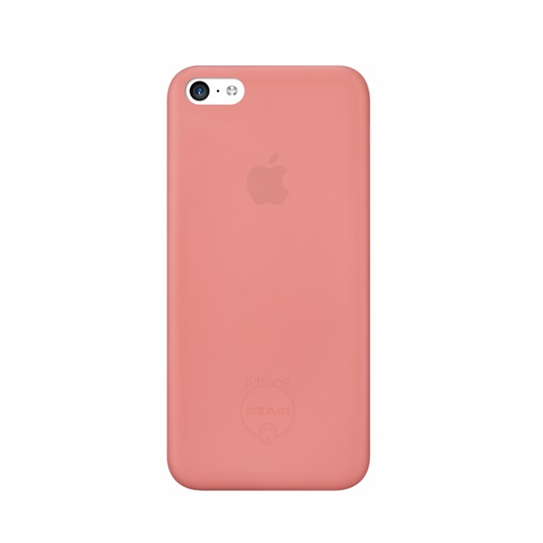 Ozaki OC546RD O!Coat 0.3+Jelly iPhone 5C Tok + Képernyővédő fólia - Piros (OC546RD)