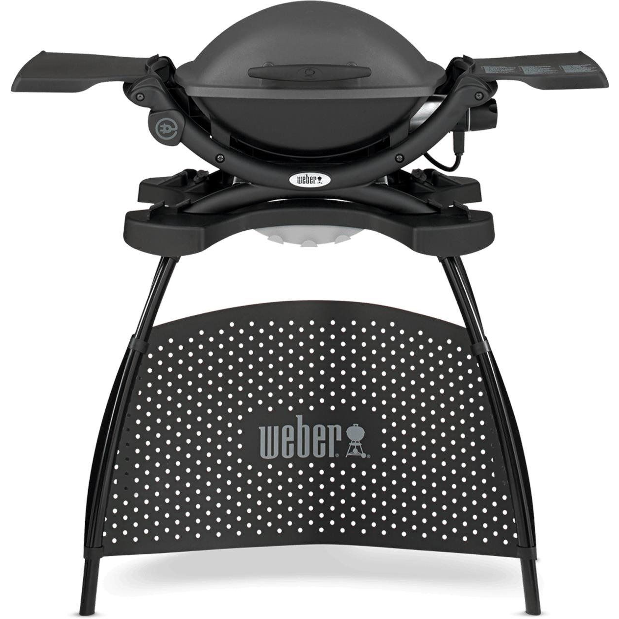 Weber Q 1400 Stand Elektromos grill - sötétszürke (52020879)