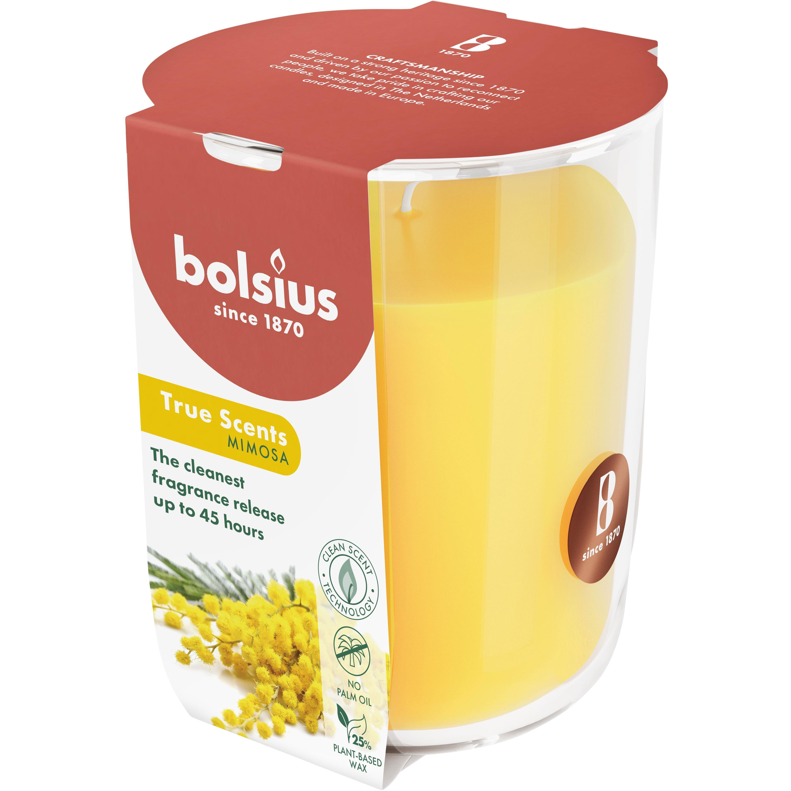 BOLSIUS Mimosa 45 óra (8717847191069)