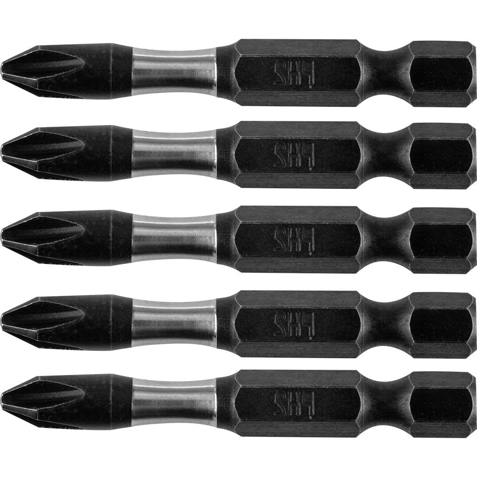 NEO 09-576 Torziós Ütvecsavarozó Bitek S2, 50mm, PH2, 5db (09-576)