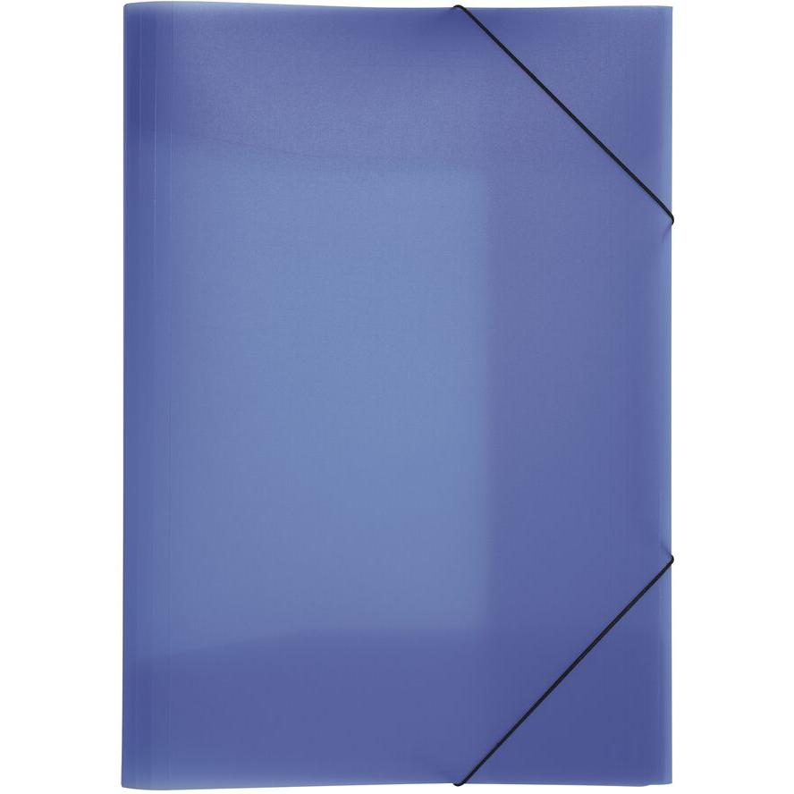 PAGNA Gummizugmappe A3 PP 3 Einschlagklappen blau (21638-07) (21638-07)