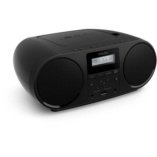 Philips TAZ5000/10 CD-afspiller Sort Bærbar CD-afspiller