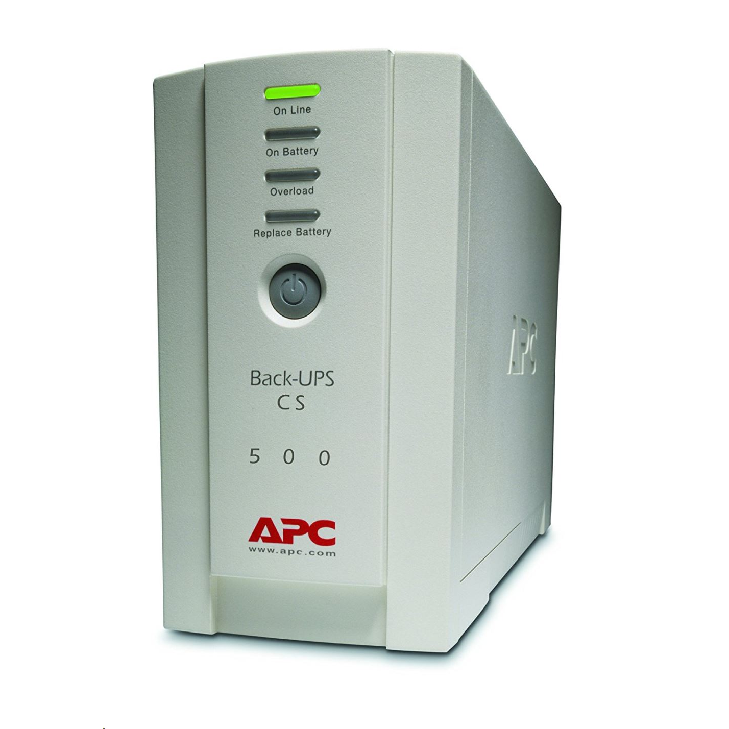 APC Back- UPS Pohotovostný režim (offline) 0,5 kVA 300 W 4 AC zásuvky/AC zásuviek (BK500EI)
