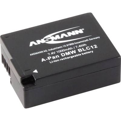 DMW-BLC12E Panasonic kamera akku 7,4V 1000 mAh, Ansmann (1400-0056)