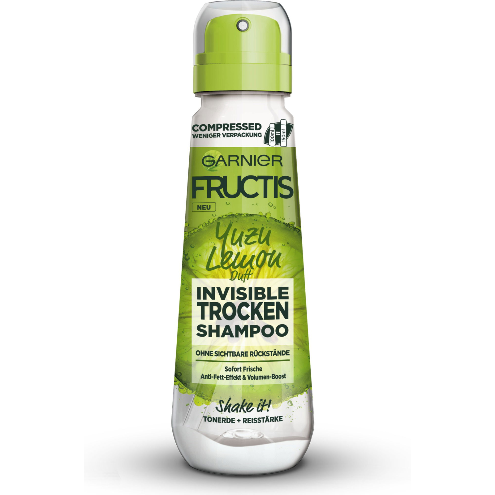 GARNIER Fructis Láthatatlan száraz sampon yuzu citrom illattal 100 ml (3600542232623)