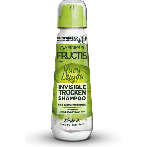 GARNIER Fructis Láthatatlan száraz sampon yuzu citrom illattal 100 ml