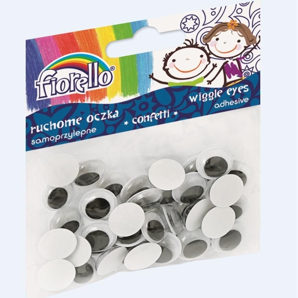  Fiorello Confetti oczka samoprzylepne GR-KE40-15 FIORELLO