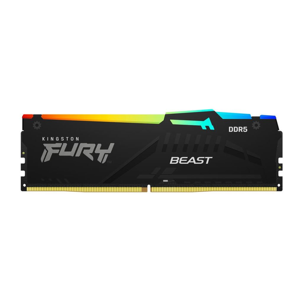 16GB 6000MHz DDR5 RAM Kingston Fury Beast Black RGB EXPO CL36 (KF560C36BBE2A-16)