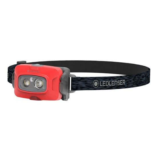 Ledlenser HF4R Core 500lm/130m Li-ion tölthető fejlámpa piros (502792)