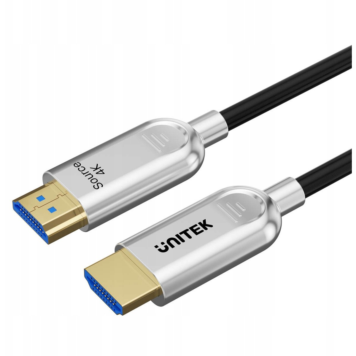 Unitek C11092ASL01 HDMI - HDMI 2.0 4K 60Hz Optikai Kábel 30m - Fekete (C11092ASL01-30M)