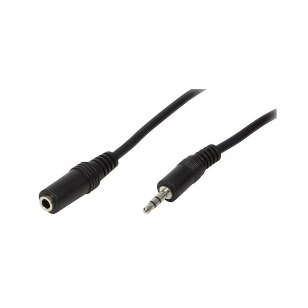 3,5 mini jack 3.00m Verlenging LogiLink