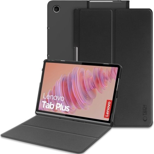 Tech-Protect Smartcase Lenovo Tab Plus tok fekete (5906302375721)