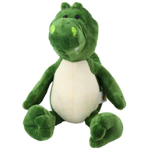 Krokodyl pluszowy zielony 25cm