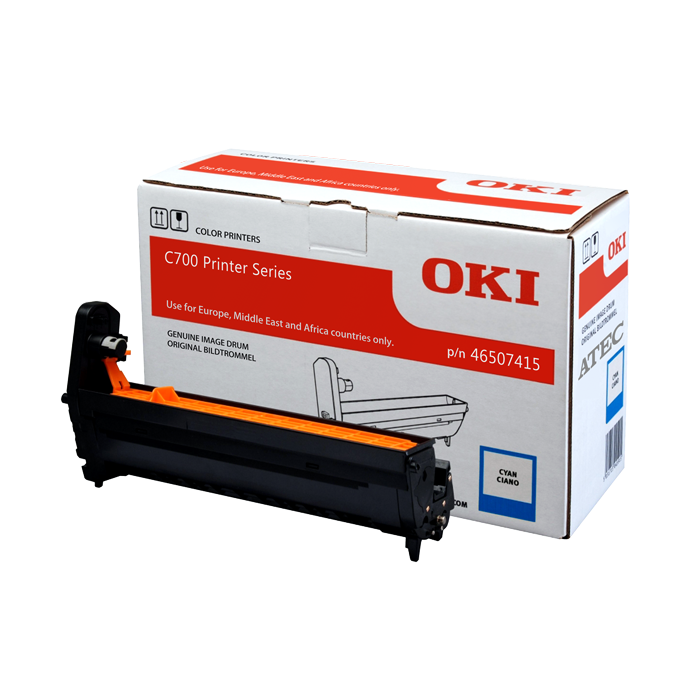 Bubon OKI 46507415 modrý (cyan) až OKI (46507415)