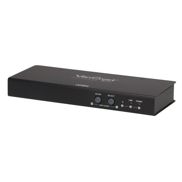 ATEN VE300RQ AV receiver Zwart