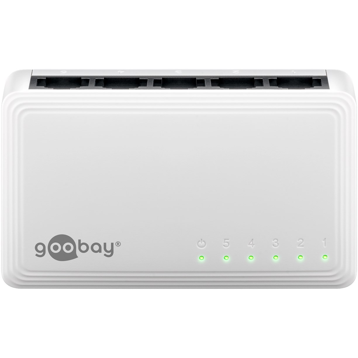 Goobay 5-Portos 1000 Mbit/s Gigabit Ethernet Switch (64563)