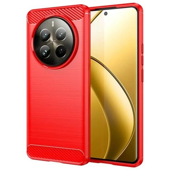 Gigapack Realme 12 Pro Plus szilikon tok piros (GP-155883) (GP-155883)