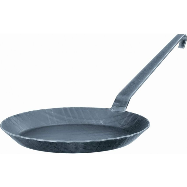 Patelnia patelnia 52,5 x 28 cm stal ciemnoszara