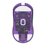 Геймърска мишка, Edifier, HECATE G3M PRO, сензор PAW3395, регулируема DPI, прозрачна/виолетова, 118.7x61x38.6mm