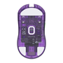 Геймърска мишка, Edifier, HECATE G3M PRO, сензор PAW3395, регулируема DPI, прозрачна/виолетова, 118.7x61x38.6mm