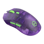 Геймърска мишка, Edifier, HECATE G3M PRO, сензор PAW3395, регулируема DPI, прозрачна/виолетова, 118.7x61x38.6mm